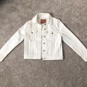Levi’s White Trucker Jacket